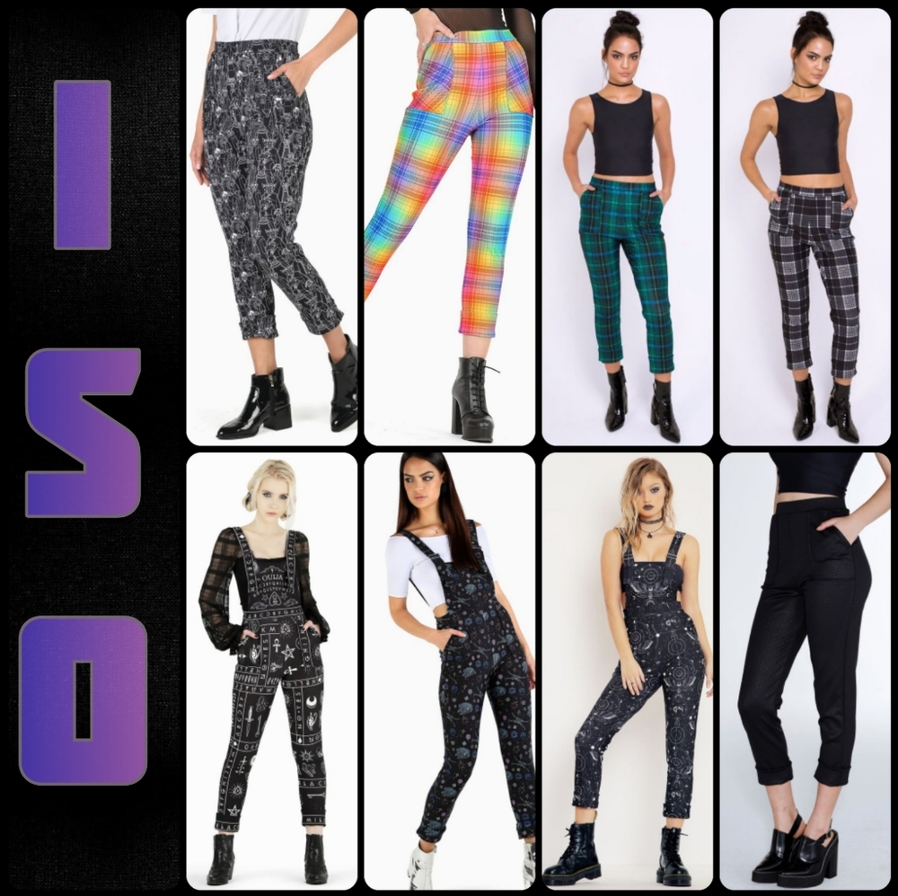 ISO Black Milk Cuffed Pants / Overalls